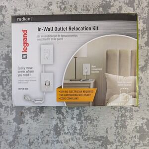 Legrand Radiant In Wall Outlet Relocation Kit Easy Install DIY